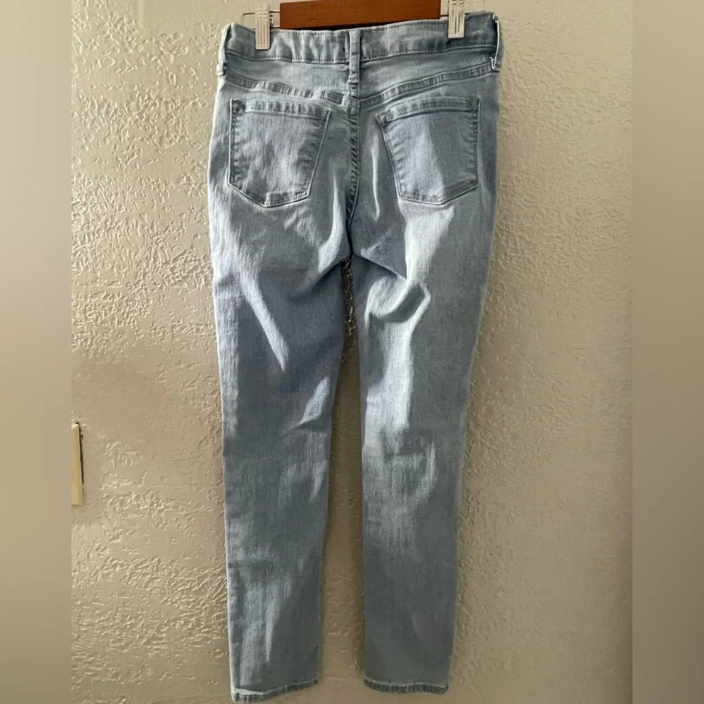 GAP Denim Girl's Light Wash Blue‎ Stretch Super Skinny Jeans Size 10